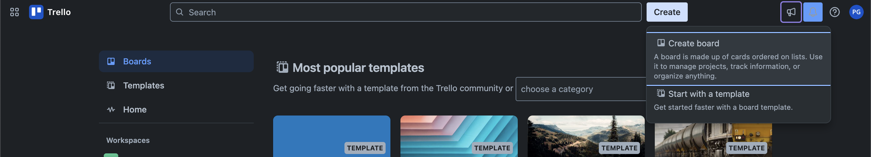 Create Dropdown Menu